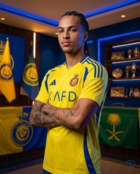 Camisa Al-Nassr Home 24/25 - Torcedor Adidas Masculino - Amarelo - Side View | Sant Sport