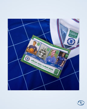 Score Draw Chelsea Home Retro Shirt 1987-1988 (Customization) - Men's