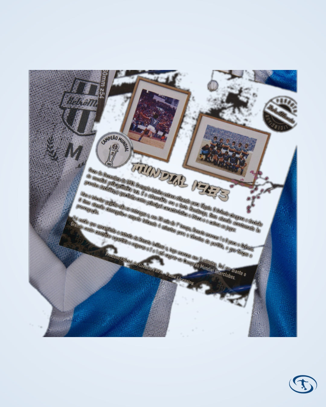 Gremio Tokyo Home Retro No.10 Shirt 1983 (Retro Flock Printing) - Men's