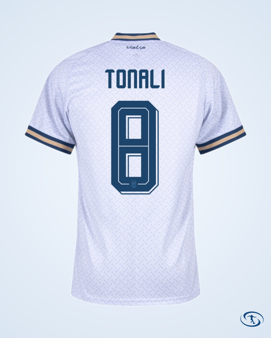 26-27 Italy Away Shirt Fan Version (Official Printing)