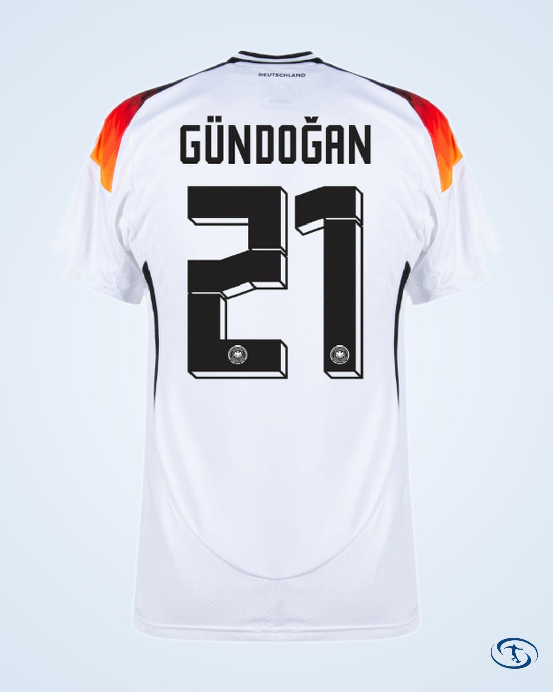 Germany Home Player Number Shirt 2024-2025 (Official Printing) - Men's