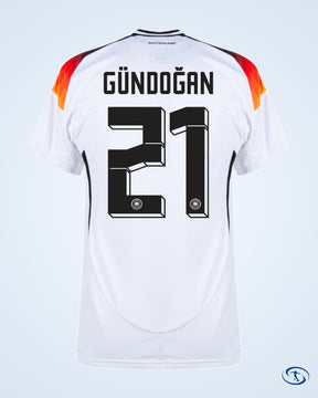 Germany Home Player Number Shirt 2024-2025 (Official Printing) - Men's