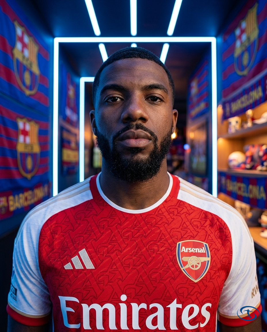 Camisa Arsenal Home 2025/26 - Jogador Adidas Masculino - Vermelho - Badge Close-Up | Sant Sport