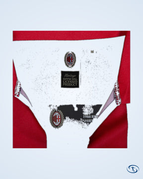 AC Milan Retro Home Shirt 1987-1988 (Retro Flex Printing)