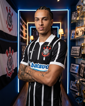 Corinthians Jersey Retro 2009 Nike - Men's Preto - Side View | Sant Sport