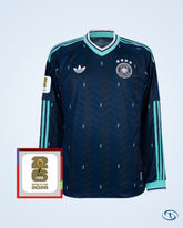 Germany Authentic Away L/S Shirt 2026-2027 - Men's