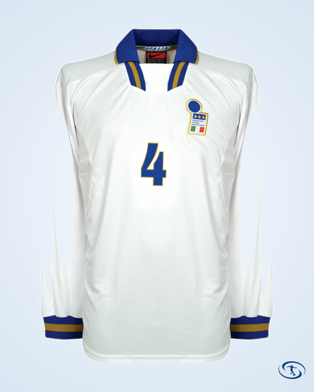 Italy 1996-1998 Away Shirt - NEW (In Bag w/tags) Player Issue No.4 (Carboni) - Size XL - Men's | Sant Sport