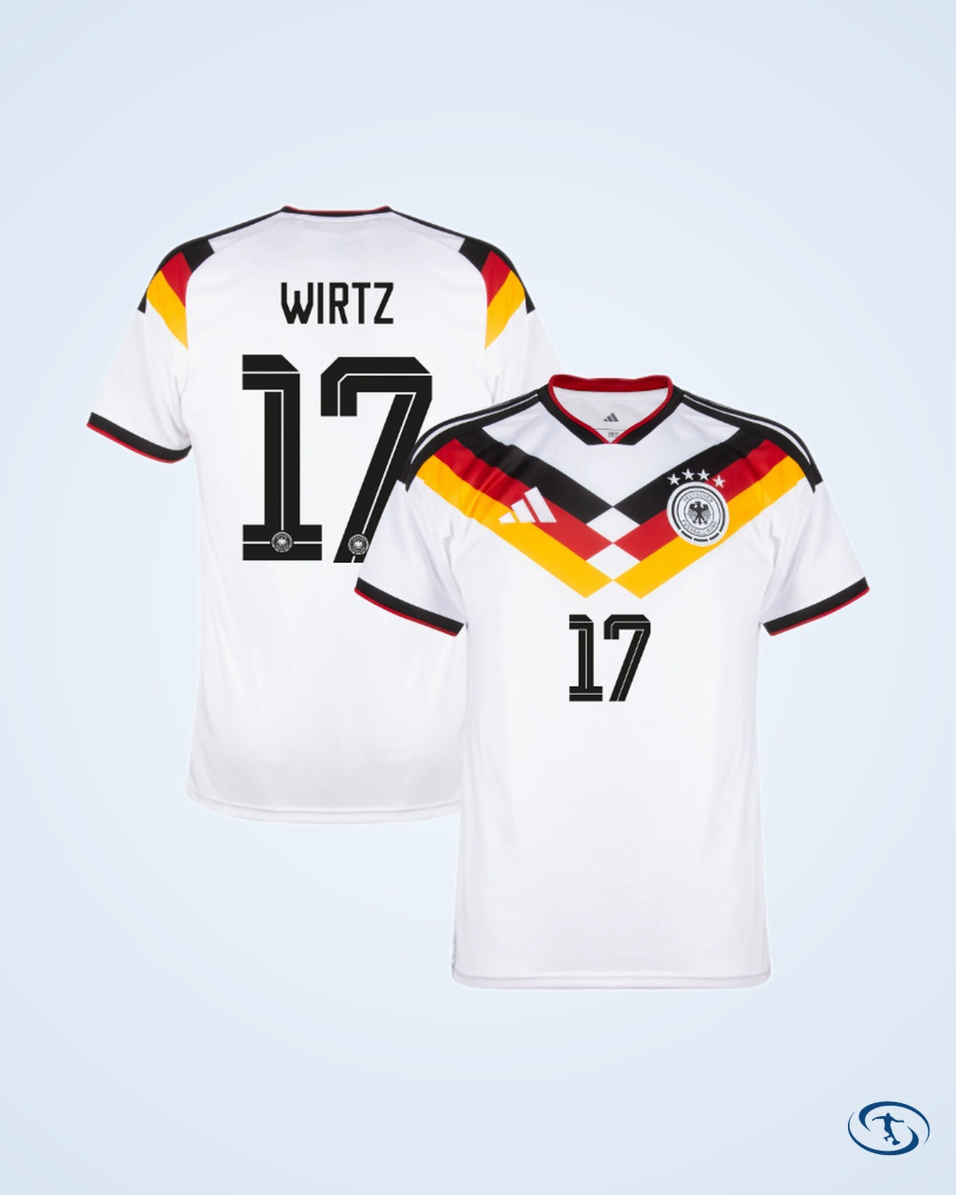 Germany Home Shirt 2026-2027 Fun Version (Official Printing)