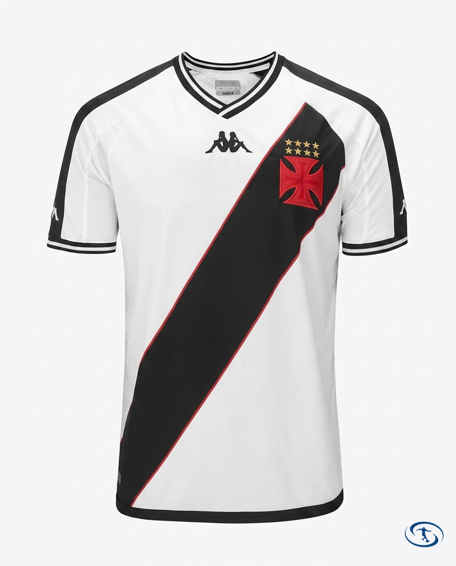 Vasco da Gama Jersey Away 2024/25 Kappa Men's - Packshot | Sant Sport