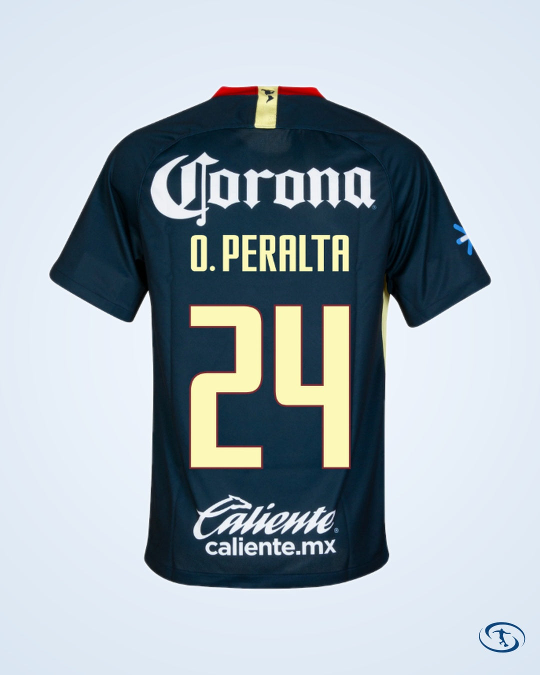 Club America Away Peralta 24 Shirt 2018 2019 (Fan Style Printing) - Men's