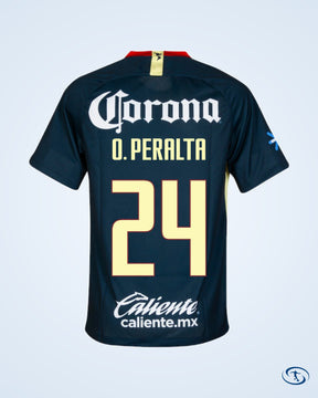 Club America Away Peralta 24 Shirt 2018 2019 (Fan Style Printing) - Men's