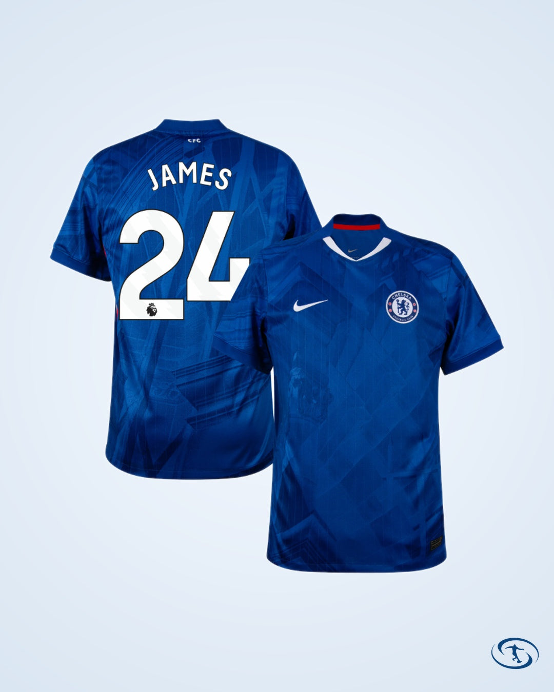 Chelsea Home James 24 Shirt 2025-2026 Fan Version (Premier League)