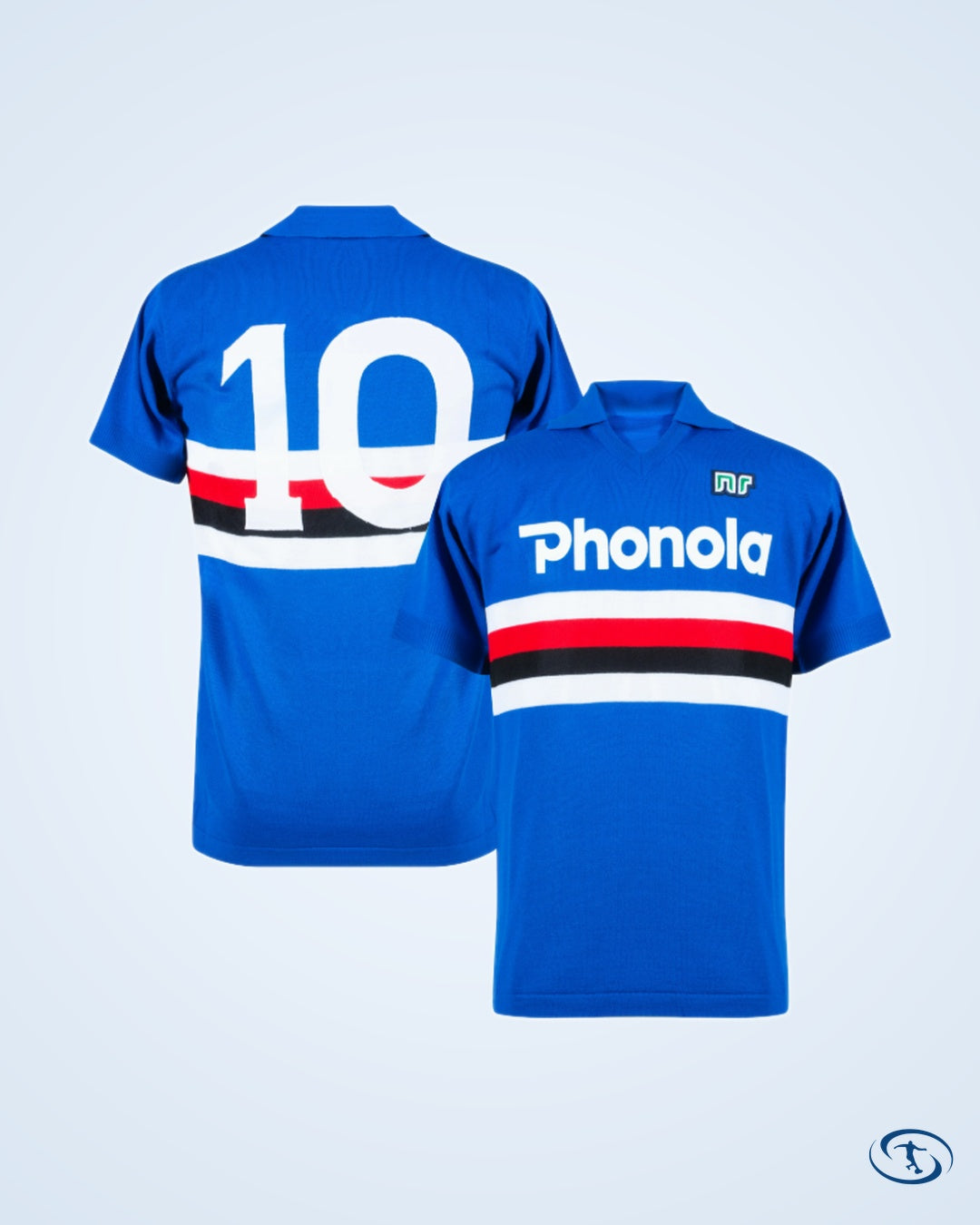 Ennerre Sampdoria Home Shirt (Remake) 1982-1983 - Men's