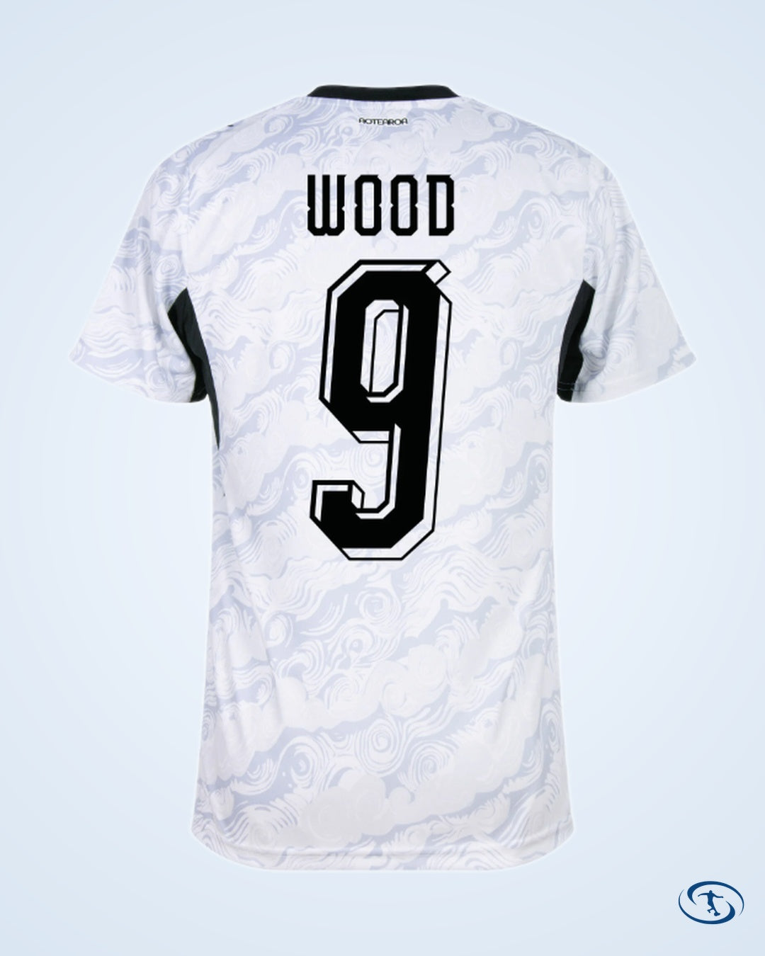New Zealand Away Wood 9 Shirt 2026-2027 (Fan Style Printing) - Men's