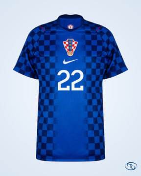 Croatia Away Vušković 22 Shirt 2026 (Official Printing) - Men's | Sant Sport