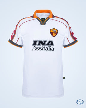 AS Roma Away Retro Shirt 1998-1999 - Men's