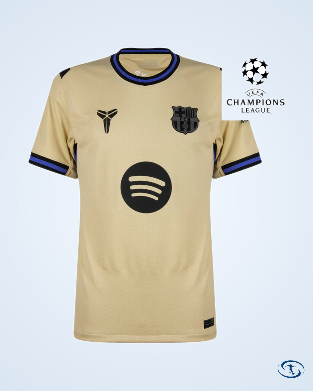 Barcelona x Kobe Away Shirt Customizable  Player 2025-2026 (UCL Option) - Men's