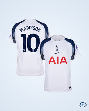 Tottenham Home Player Number Shirt 2025-2026 (Premier League)