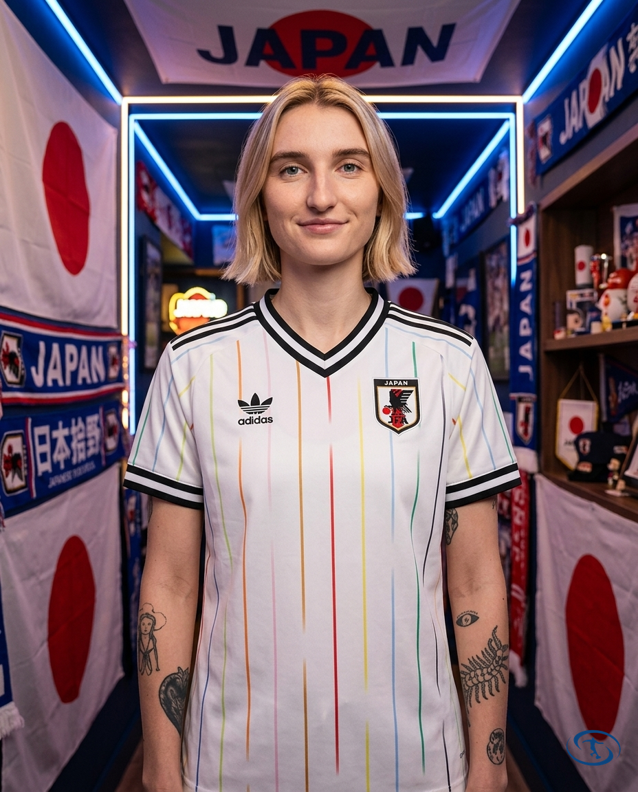Camisa Japão Away 2026/27 Torcedor Adidas Feminina - Branco - Front View | Sant Sport