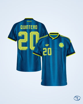 Colombia Authentic Shirt 2026-2027 Player Version (Official Printing)
