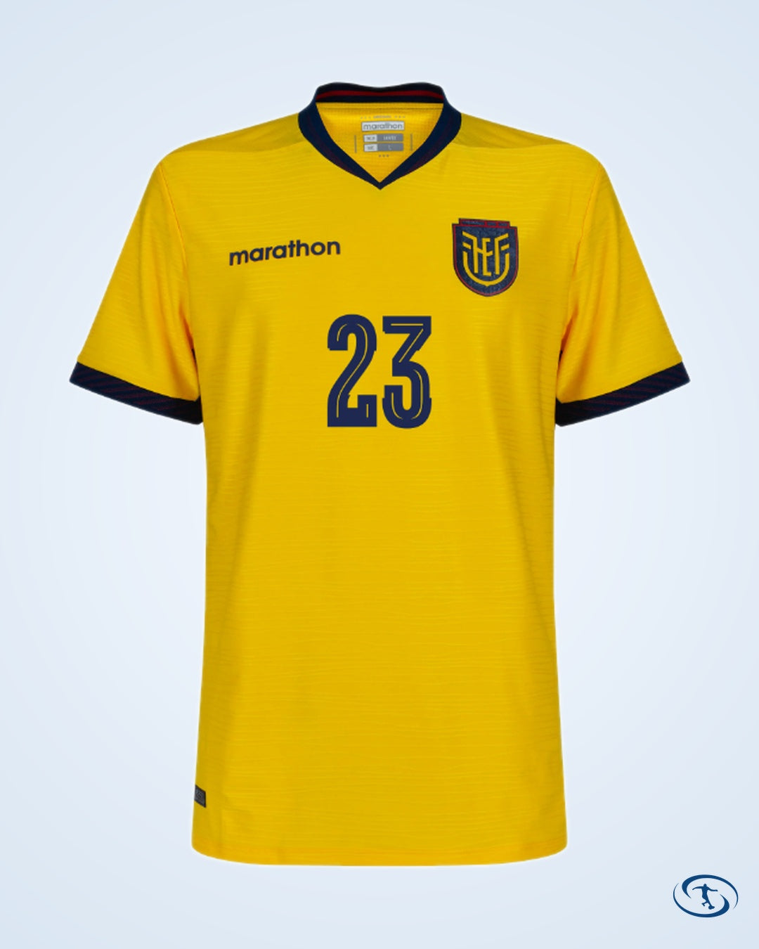 Marathon Ecuador Authentic Home M.Caicedo 23 Shirt 2026-2027 (Fan Style Printing) - Men's | Sant Sport