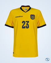 Marathon Ecuador Authentic Home M.Caicedo 23 Shirt 2026-2027 (Fan Style Printing) - Men's | Sant Sport