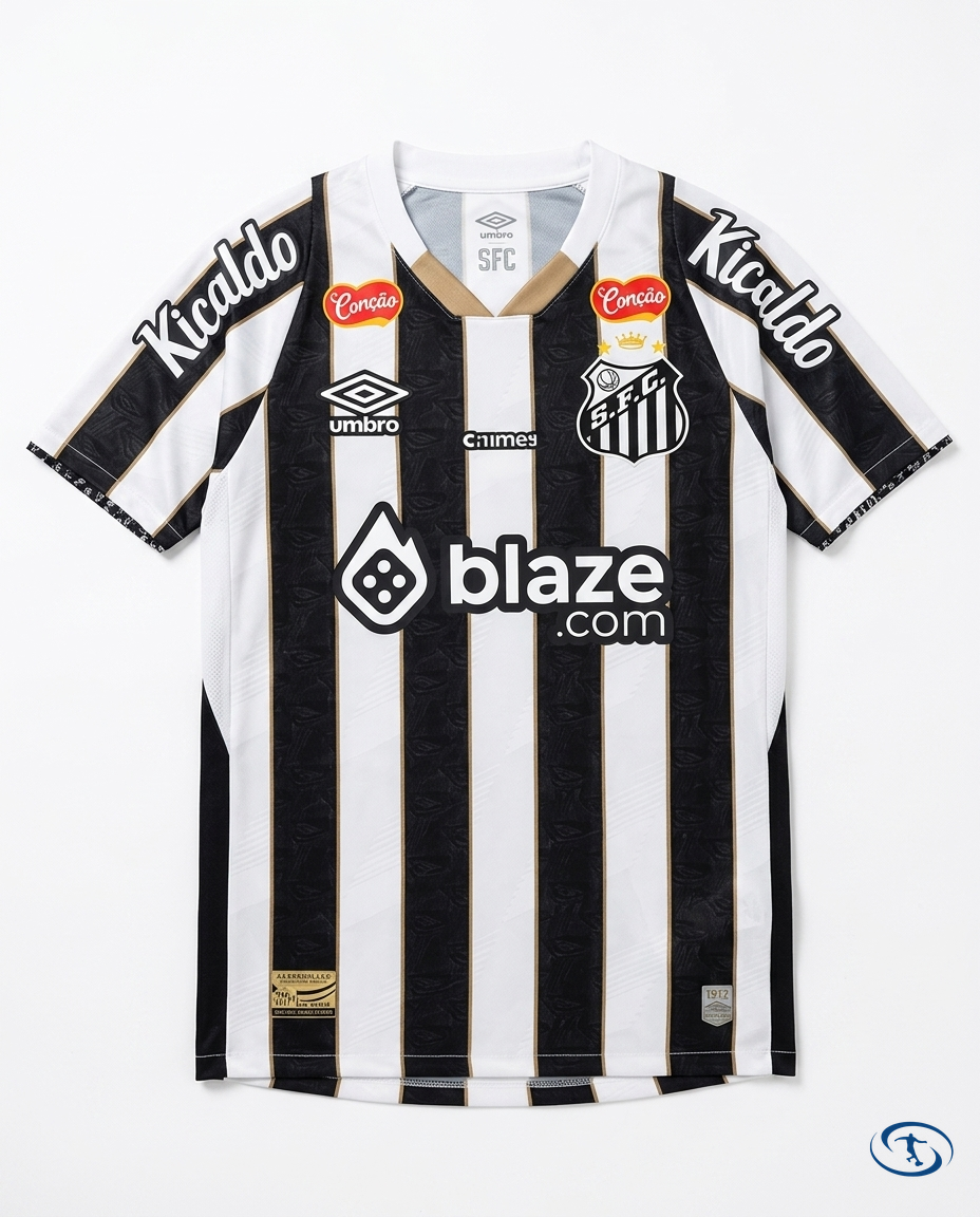 Santos Jersey Away Patrocinadores 2024/25 - Packshot | Sant Sport