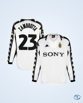 Juventus Away Retro Jersey 1999 2000 Long Sleeve Mens