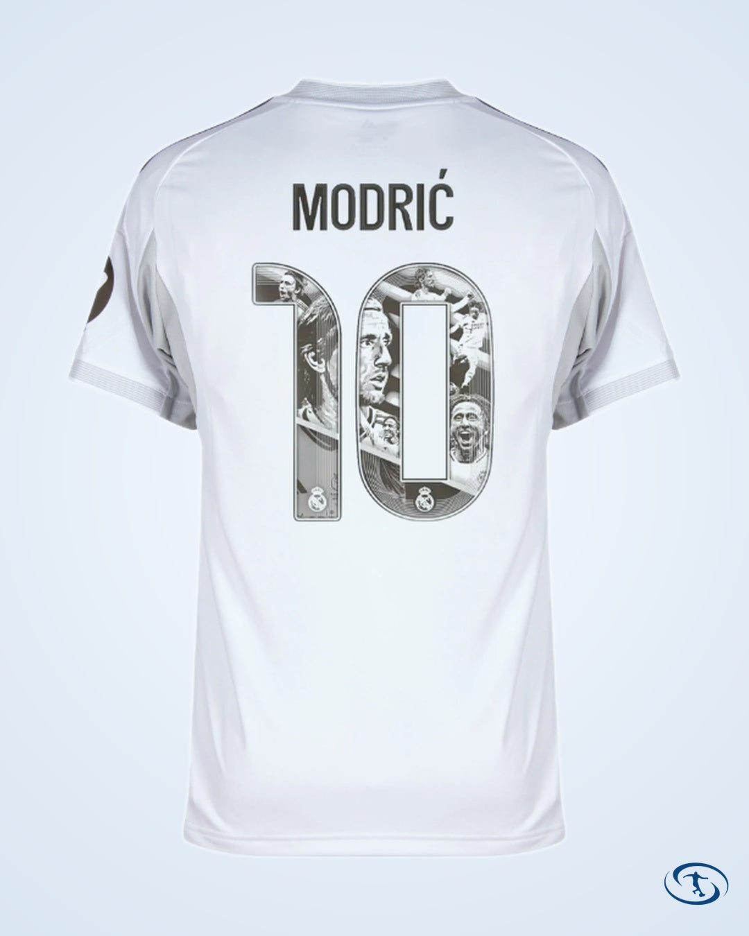 Real Madrid Home Modrić 10 Special Edition Shirt 2025-2026 - Men's