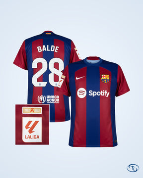 Barcelona Home Balde 28 Shirt 2023-2024 - Men's