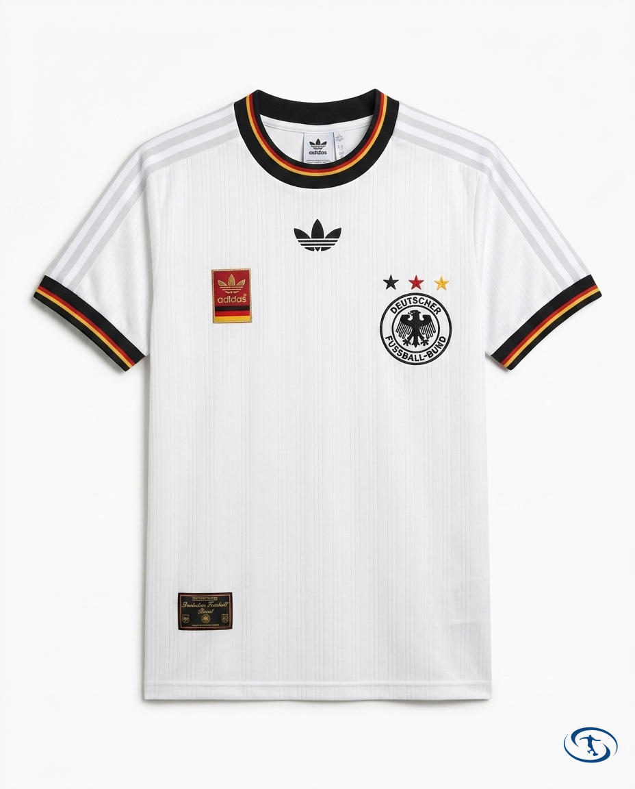 Germany Jersey Home Retro 1996 Adidas Men's - Packshot | Sant Sport