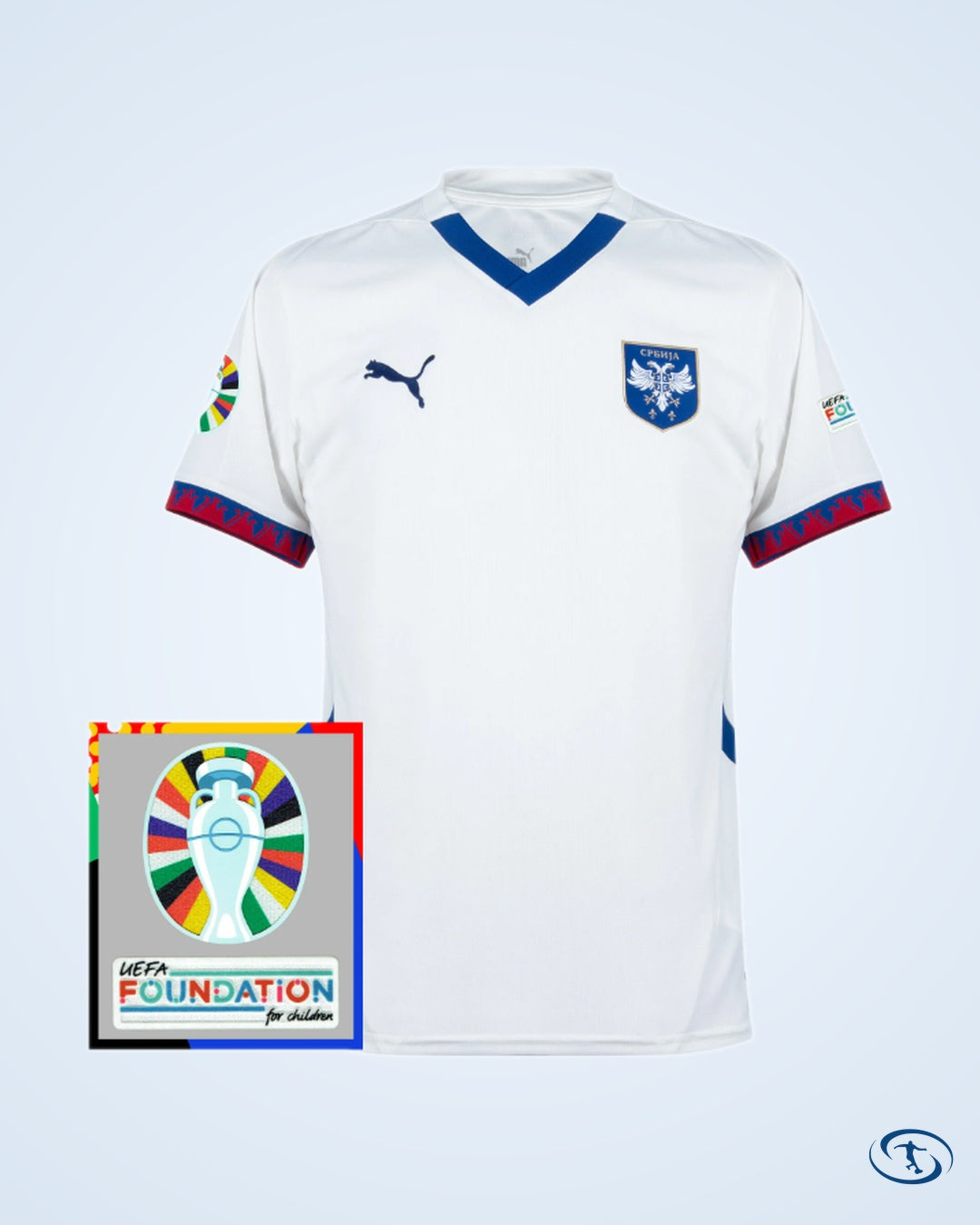 Serbia Away Shirt 2024-2025 - Men's