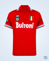 Ennerre Napoli Authentic Remake Away No. 10 Shirt 1987-1988 - Men's
