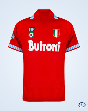 Ennerre Napoli Authentic Remake Away No. 10 Shirt 1987-1988 - Men's
