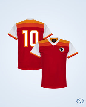 AS Roma No.10 (Ancelotti) Retro Shirt 1978-1979 - Men's