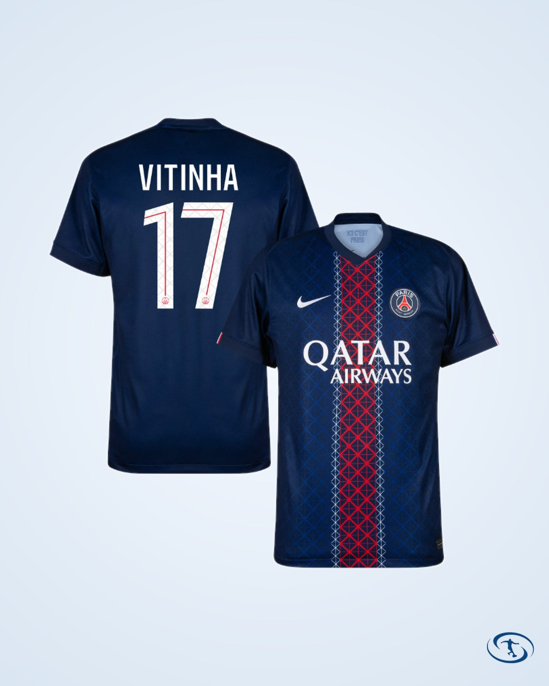 PSG Home Shirt 2025-2026 Fun Version (Champions League)
