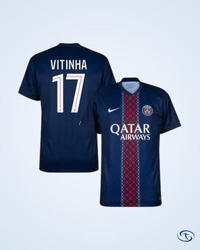 PSG Home Shirt 2025-2026 Fun Version (Champions League)