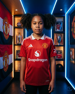 Conjunto Infantil Manchester United I 24/25 - Front View | Sant Sport