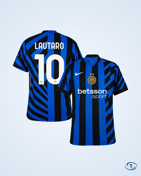 Inter Milan Home Player Number Shirt 2024-2025 (Official Printing) - Men's