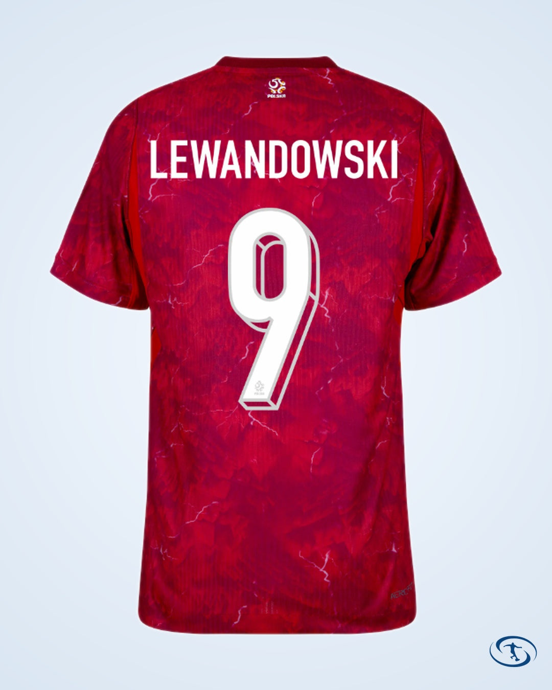 Poland Away Lewandowski 9 Shirt 2026-2027 Player Version (Official Printing) - Men's