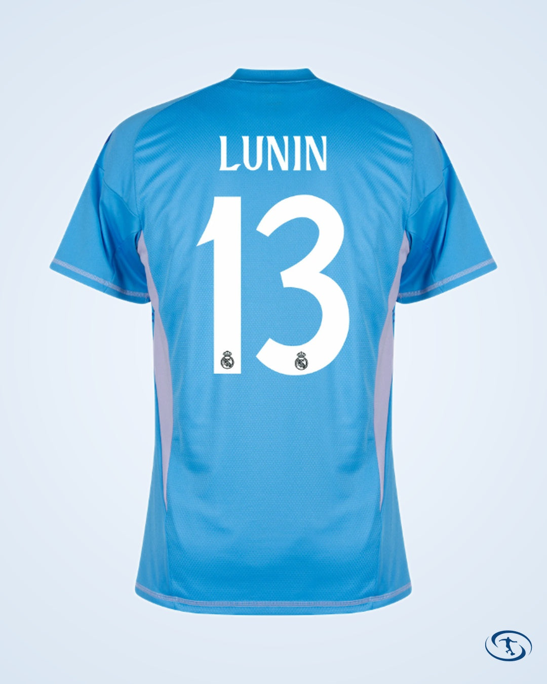 Real Madrid Home GK Lunin 13 Shirt 2024-2025 (Official Printing) - Men's