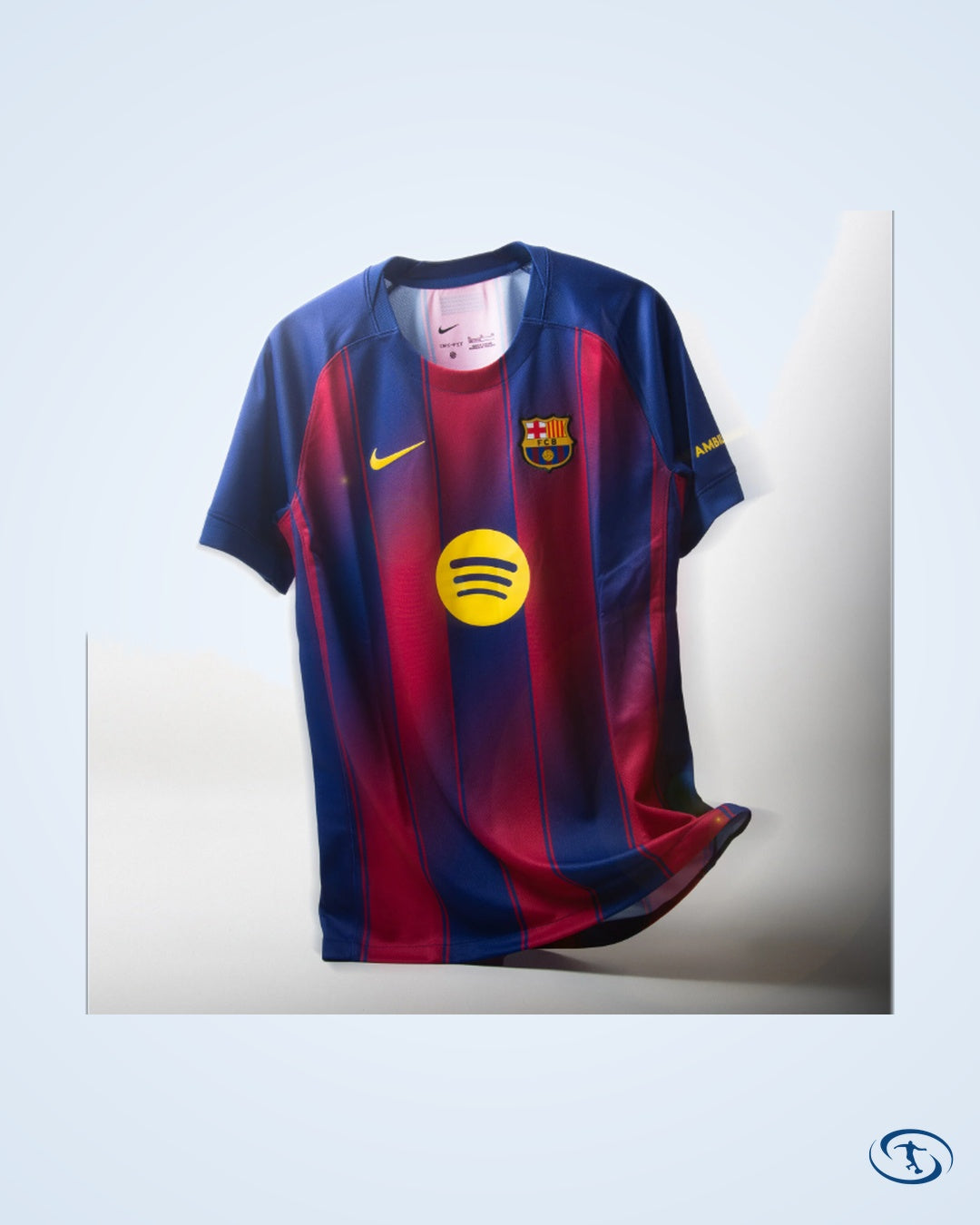 Barcelona Home Shirt 2025-2026 (Champions League Options Customizable) - Men's