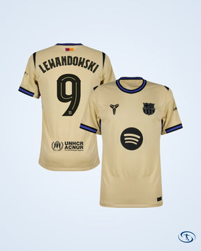 Barcelona Away Fan Version Shirt 2025-2026 (Champions League) - Men's