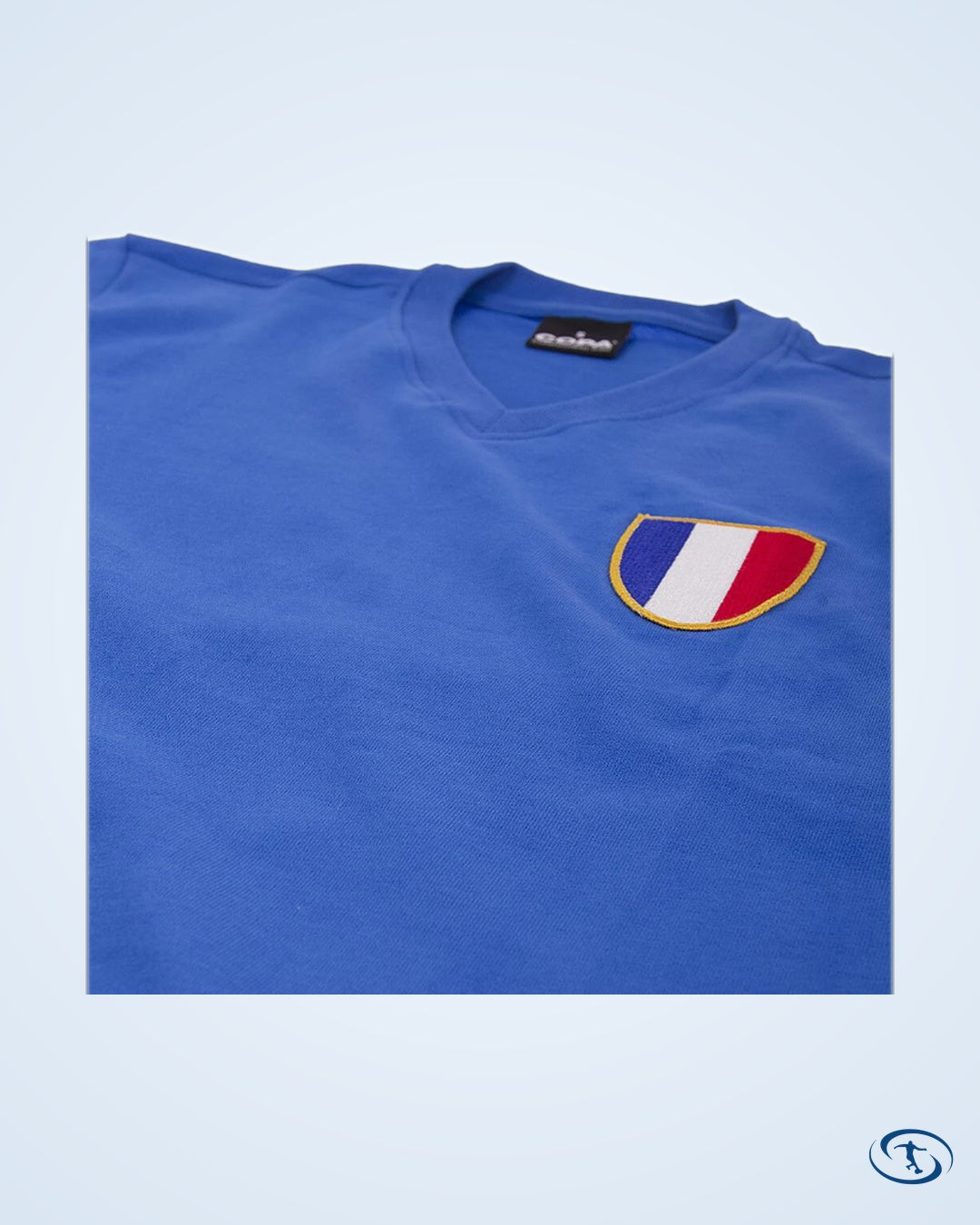 France Cantona 18 Retro Shirt Olympics 1968 (Retro Flock Printing) - Men's