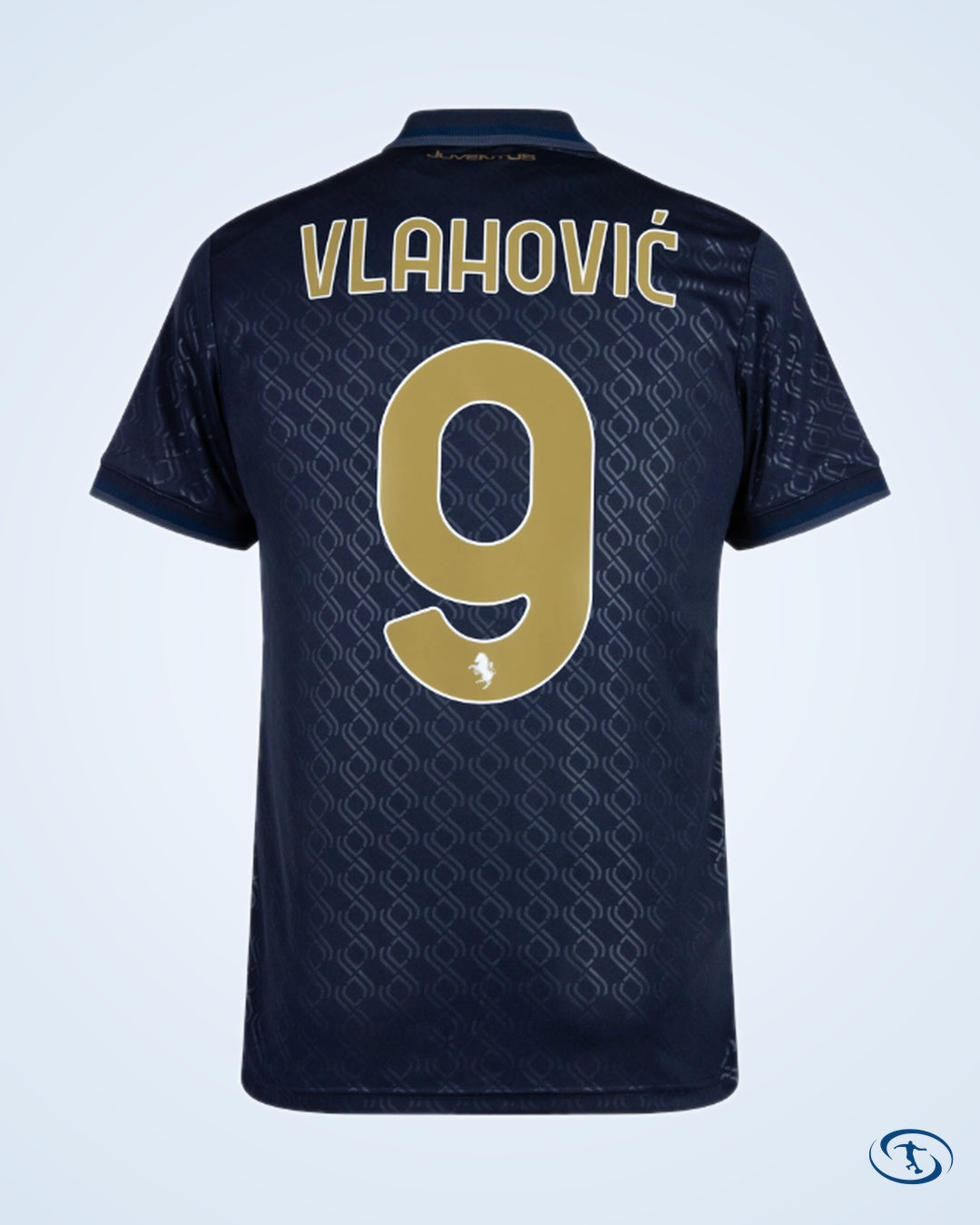Juventus 3rd Vlahović 9 Shirt 2024-2025 (Official Printing) - Men's