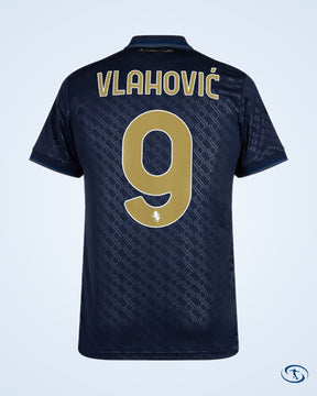 Juventus 3rd Vlahović 9 Shirt 2024-2025 (Official Printing) - Men's