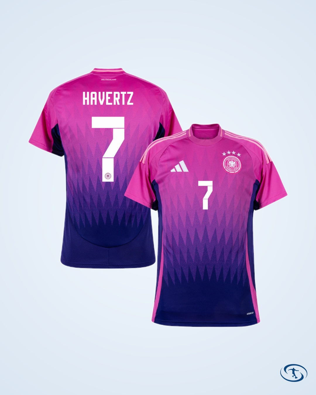 Germany Away Player Number Shirt 2024-2025 (Danke Bastian Printing) - Men's