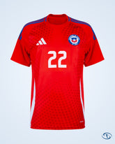 Chile Home B.B Díaz 22 Shirt 2024-2025 (Official Printing) - Men's | Sant Sport