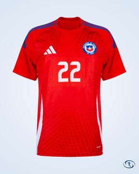 Chile Home B.B Díaz 22 Shirt 2024-2025 (Official Printing) - Men's | Sant Sport