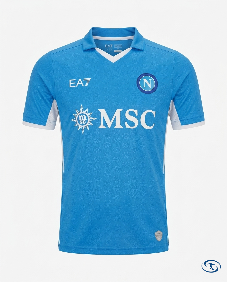 Napoli Jersey Home 2024/25 Player Version Men's - Packshot | Sant Sport